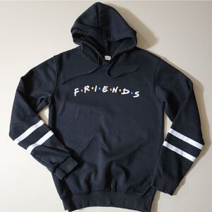 Friends Black Hooded Sweatshirt